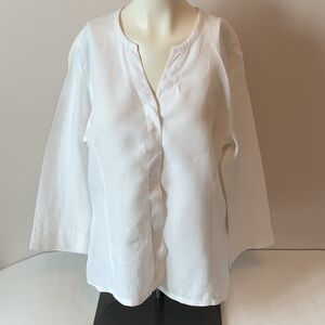 Talbots Irish Linen Shirt